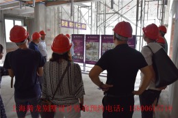 青浦别墅在施工项目工地巡检