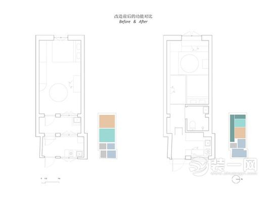 上海装修网推荐20平米小户型装修效果图